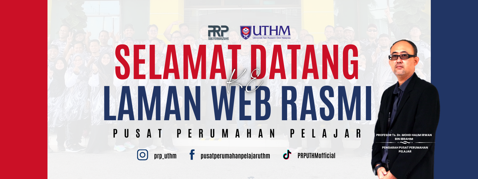 slide website first selamat datang